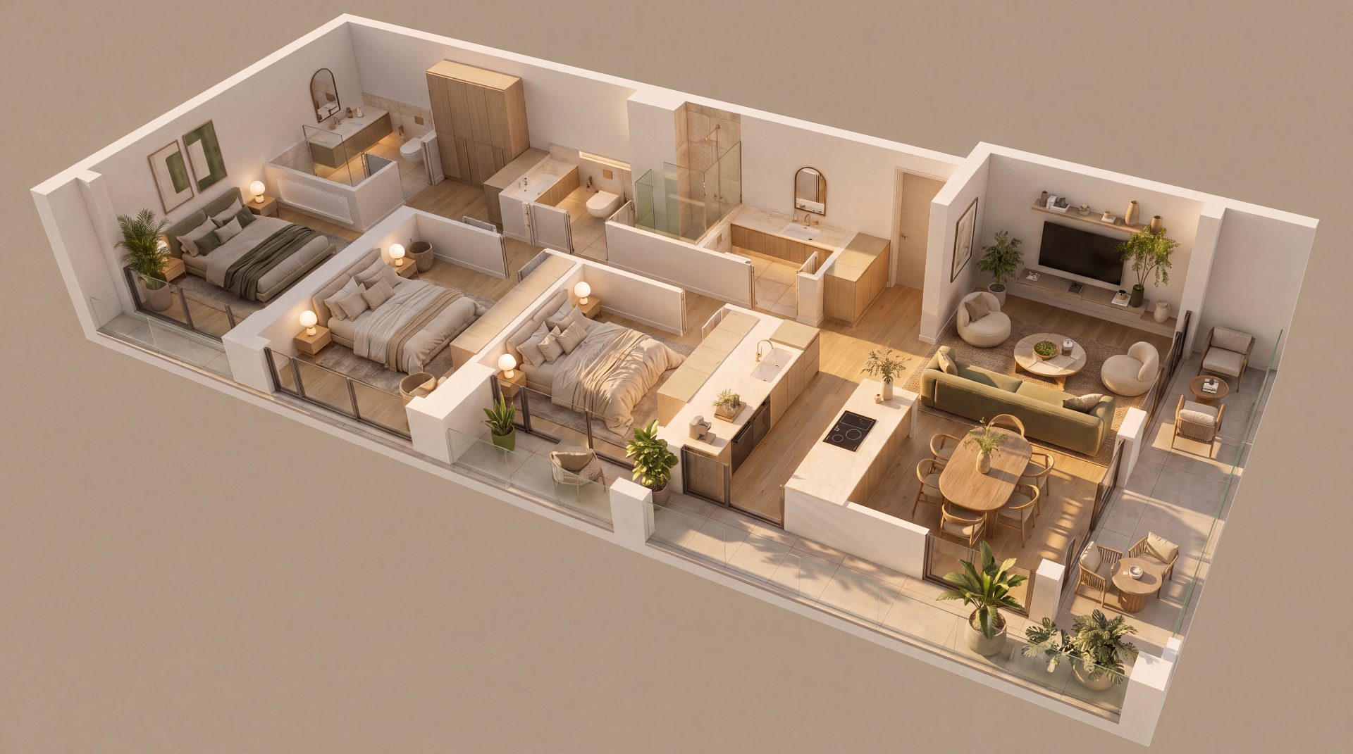 Isometric Cutaway