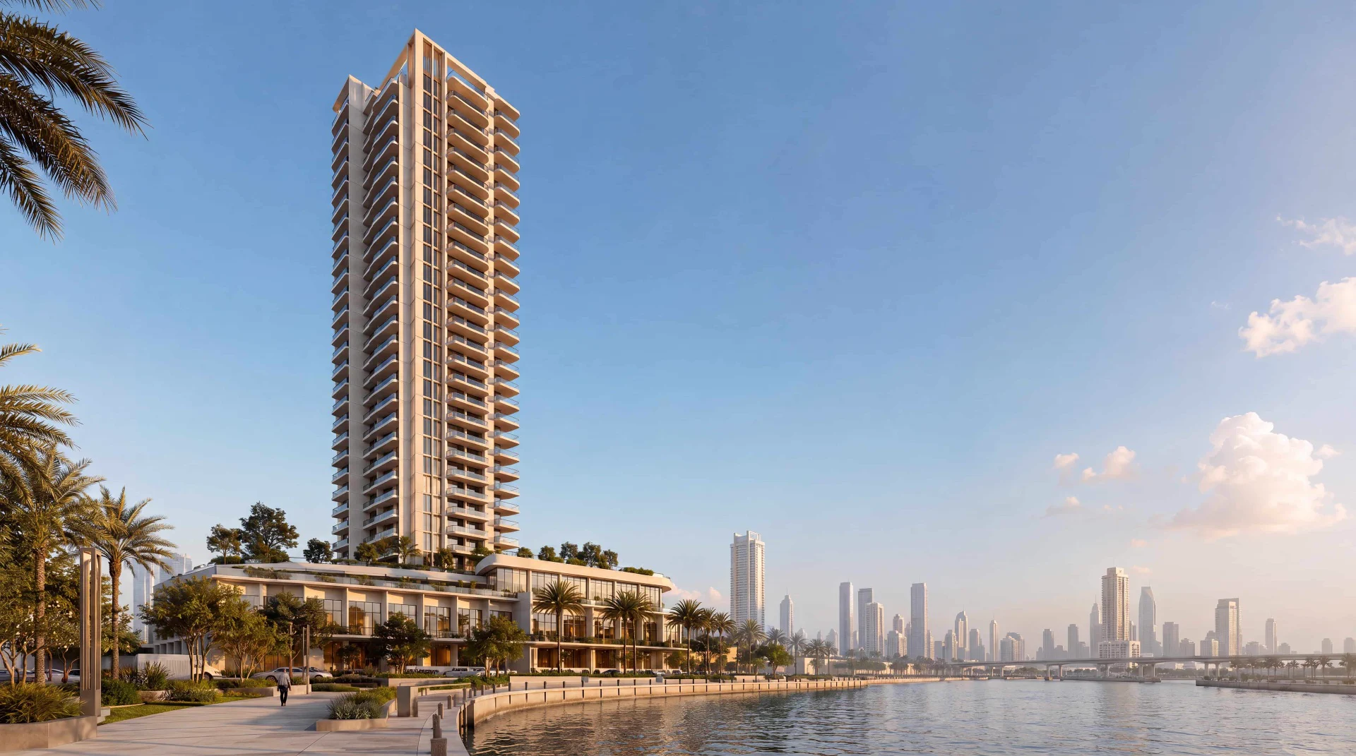 Waterfront Tower — Golden Hour