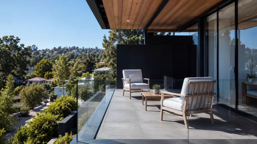Hillside Terrace — Lifestyle architectural rendering