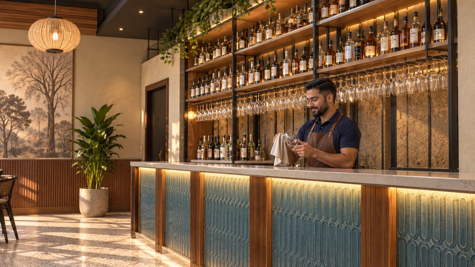 Loop Café — Bar Interior